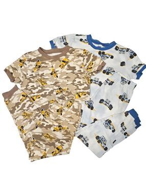 Pekkle Pajamas Boys Size 10/12 2 Sets